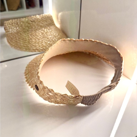 Hemlock Capri Straw Visor - Picture 3 of 6